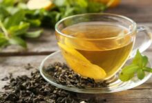 الشاي الأخضر